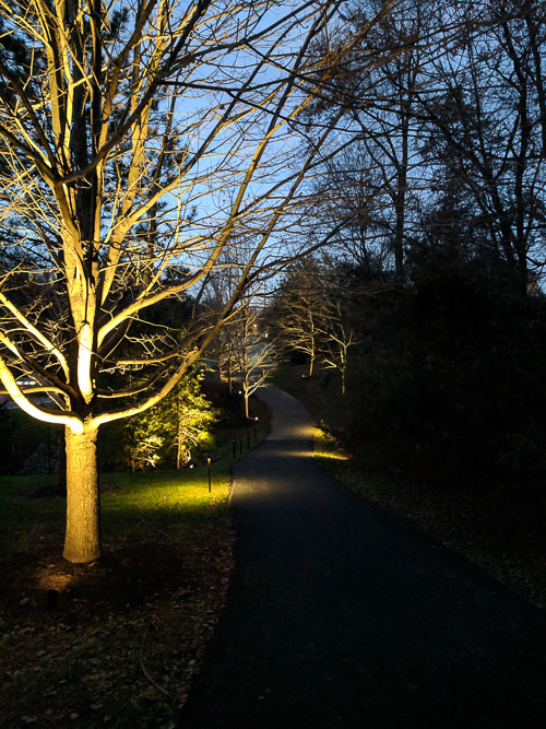2018 Oct Secret Walking Path and New Lighted Path 2018 Oct Secret Walking Path and New Lighted Path