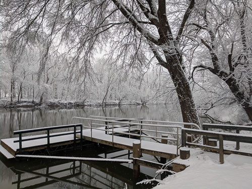 2019 Jan 29th Snow in Confluence Park