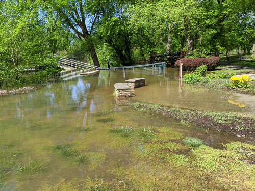 2020 05 Confluence Park First Flood