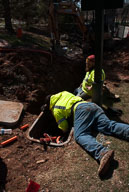 2018 03 FIOS Installation Shoal Creek Gate