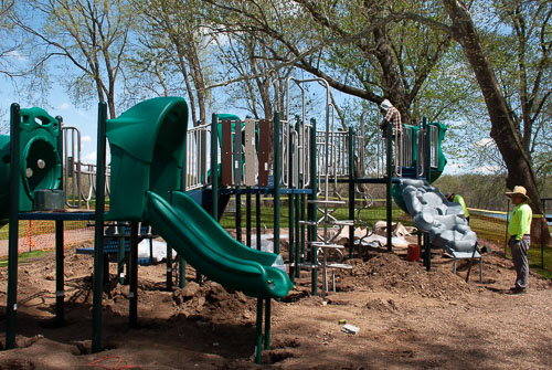2019-04-10 Playground Work in Progress